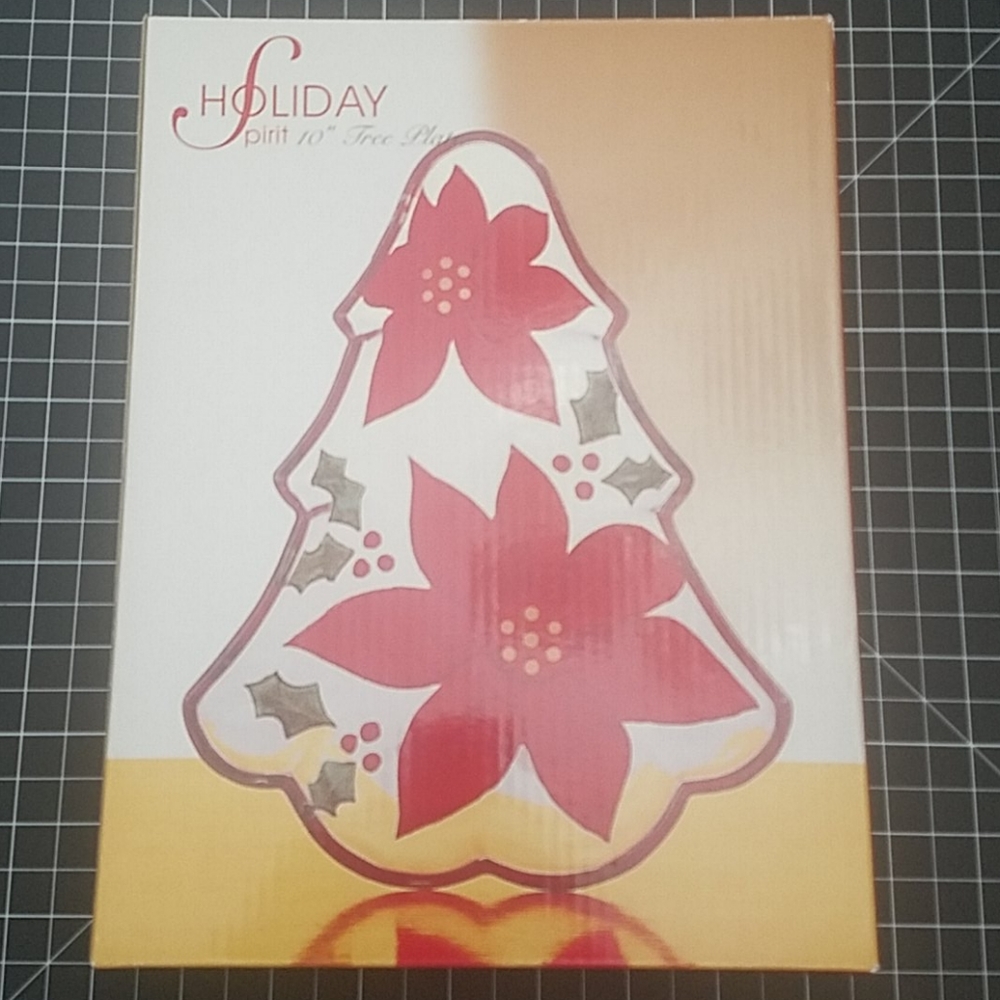 Holiday Spirit 10 Inch Christmas Free Plate